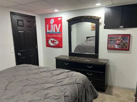 Private basement retreat