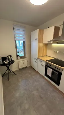 Cozy vacation apartment with garden in Schönefeld near Berlin