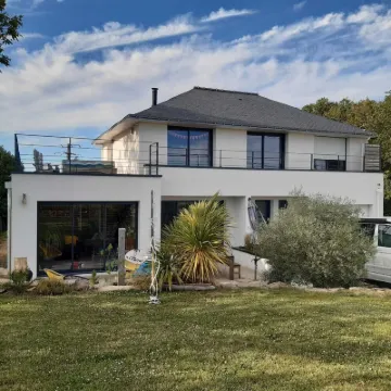 150m² house with views of the countryside and the Golfe du Morbihan Hôtels à : 