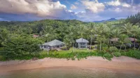 Ocean Views and Lush Gardens - Luxurious Beachfront Haven Hotels in Kalihiwai