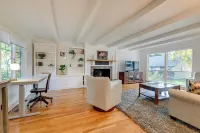 로그 강 접근지까지 약 9마일 떨어진 아늑한 그랜츠 패스 집