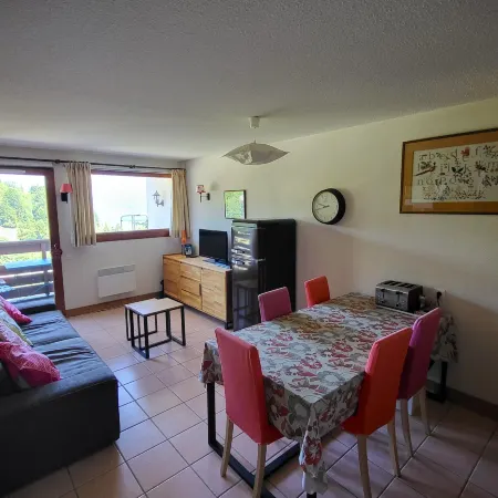 Apartment in Morillon with mountain views