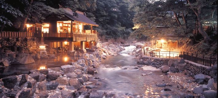 Takaragawa Onsen Ousenkaku Hotele w: Tone District