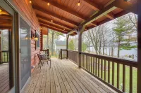 Modern Log Cabin w/ Rec Room, Steps to Lake! - Family