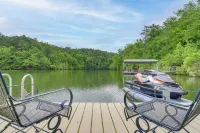 Secluded Cove and Fire Pit Lake Wedowee Getaway - 3-Star