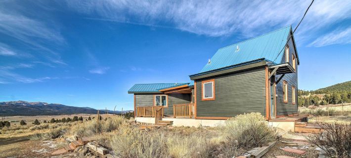Angel Fire Mtn View Cabin w/ Hot Tub: 2 Mi to Ski Hotels in Colfax County