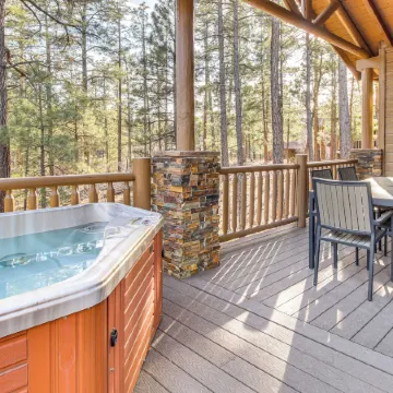 3BR Home w/ Hot Tub, Grill & Wraparound Deck