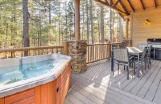 3BR Home w/ Hot Tub, Grill & Wraparound Deck