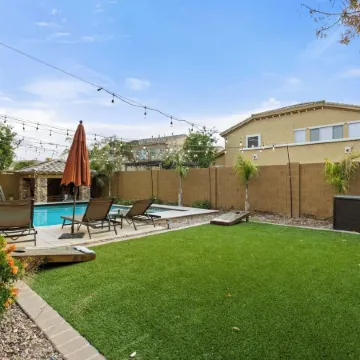 Luxury Retreat With Heated Pool & Hidden Game Room 6 Bedroom Home by RedAwning