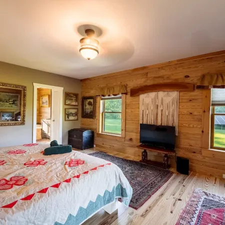Private Luxury Log Cabin