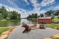 Private Boat Launch & Dock! Huge Lay Lake Retreat - 4-Star