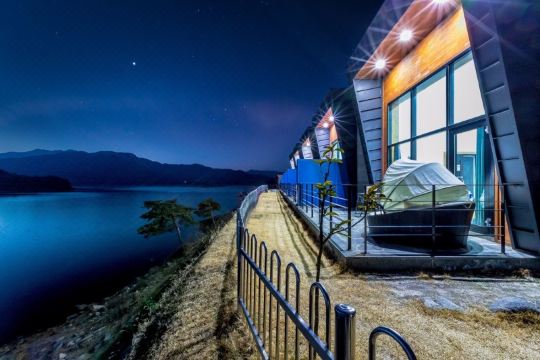 합천 모던리컴 야경