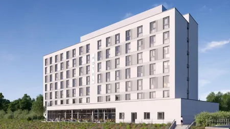 Super 8 by Wyndham Oberhausen Отели рядом с достопримечательностью «König Pilsener Arena»