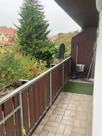 Modern Apartment in Haundorf with Terrace and Balcony at Ground Level. Dogs Welcome