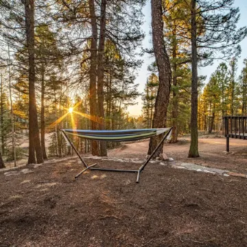 Cozy Winter Cabin! On 1 Acre w Wood Burning Fireplace and Dark Skies!