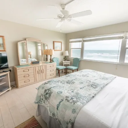 Oceanfront Condo w/ Balcony & Panoramic Beach Views, Unit 219