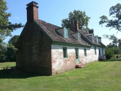Circa 1700 Chesapeake Colonial home on the National Register.