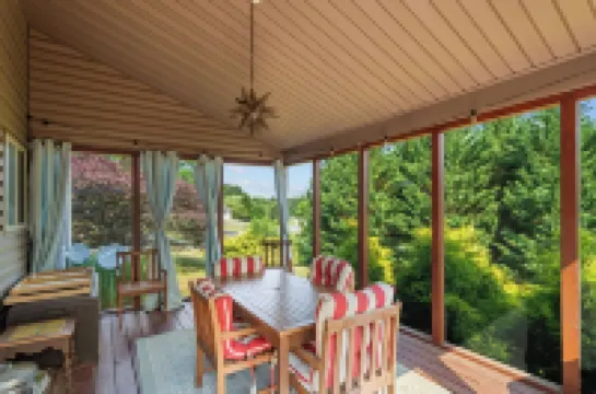 Modern cabin at the woods resort with 3-Bedroom, 2F-bath, Central Air/Heat