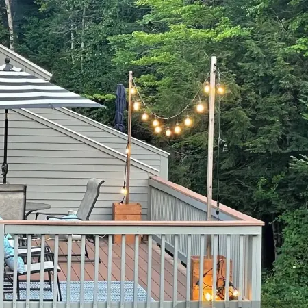 Modern Loon Ski Escape • Deck + Family Space