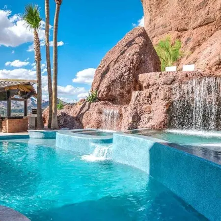 8,500  Mountain Estate - 6Br with Villa, Infinity Pool & Iconic Views