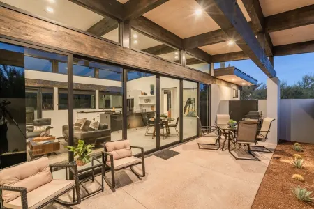 RELAX in this STYLISH CASITA LOCATED IN THE HEART OF CAREFREE, ARIZONA