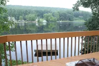Serene 2-bedroom, 2-bath lakefront retreat on scenic Staffordville Lake