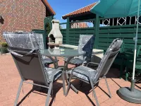 Quiet vacation apartment in Minsen Schillig on the natural beach