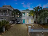 BEACH HOUSE! 3 Min Walk to Private Beach.. Pickleball.. Golf Cart.. Heated Pool! - Bungalows