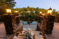 Gorgeous Views of Lake and River one of a kind property sitting on the dam