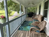 Beautiful Sunrises & Fall Colors at Huckleberry Heaven’s 3.6 Acres’ Mountain Top Hotels in Clear Creek