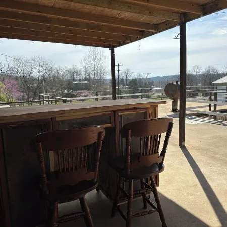 Just A Stone's Throw Cabin from Eminence, Jacks Fork, & Cross County Trail Ride