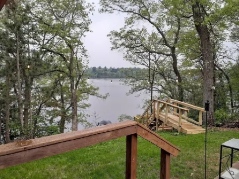 Lone Birch Cabin on Lake Wissota