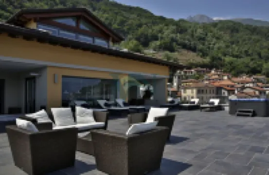 Villa Navalia - Luxury Lake Como front villa overlooking lake and mountain -