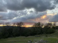 Sunset views in the foothills