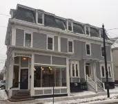 Beautiful NEW apt on top of Munjoy Hill with private deck and private parking.