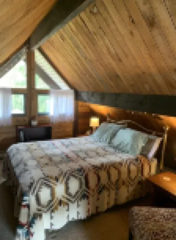 A-Frame cabin off private lake in Bloomsburg, PA