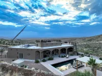 60-acre custom home with breathtaking views of city of Las Cruces & Organs!