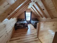 Luxury Custom Built Cabin in Jackman with Direct Trail Access for Powersports Hotels in Jackman