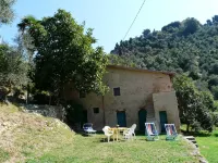 Nice small house with garden and breath-taking view over the Versilia Coast