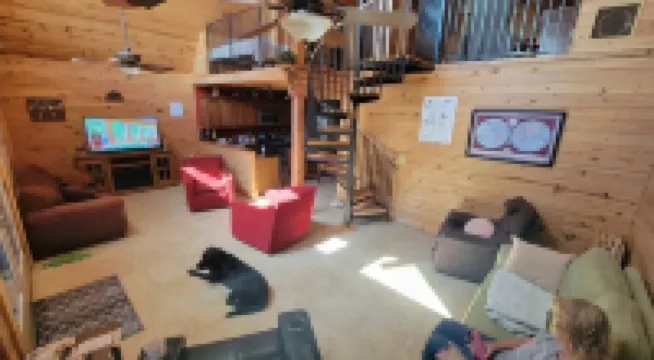 Cabin with Boat Dock