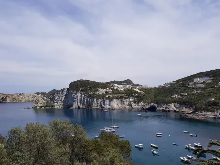 The house on the sea Ponza