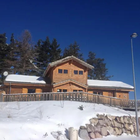 authentic Scandinavian log cabin