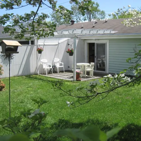 In-town Lewes location is near shops, museums, parks, bay and ocean beaches.
