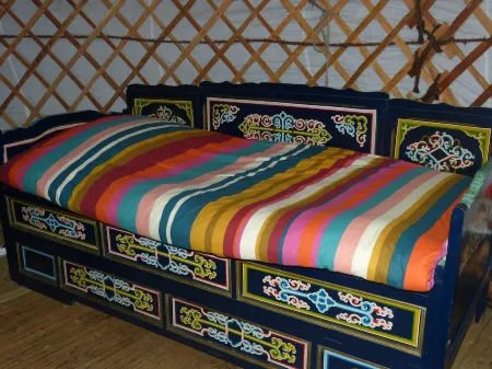 yurts near saint malo, sea, Mont Saint Michel and emerald coast