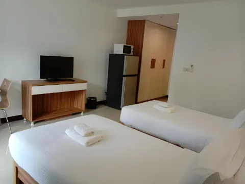 ห้องพักสแตนดาร์ดทวินพร้อม 2 เตียงเดี่ยว