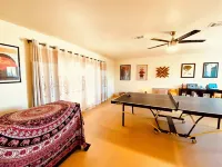 Stunning 3-Bed/2-Bath Villa with Hot Tub, Pool, & Garden in Joshua Tree