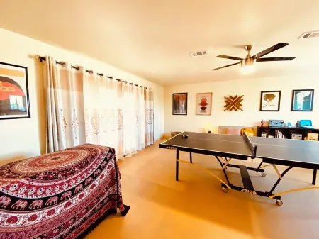 Stunning 3-Bed/2-Bath Villa with Hot Tub, Pool, & Garden in Joshua Tree