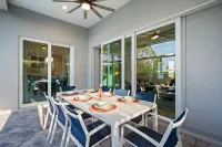 Modern Luxury Home • 5 Minutes to Beach • Heated Pool & Spa