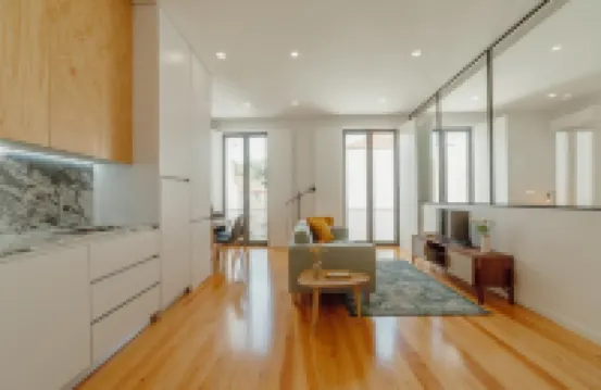 Oporto設計公寓陽光庭院E