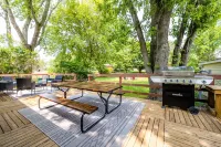 Pet-friendly home near Lake Michigan with fenced in back yard